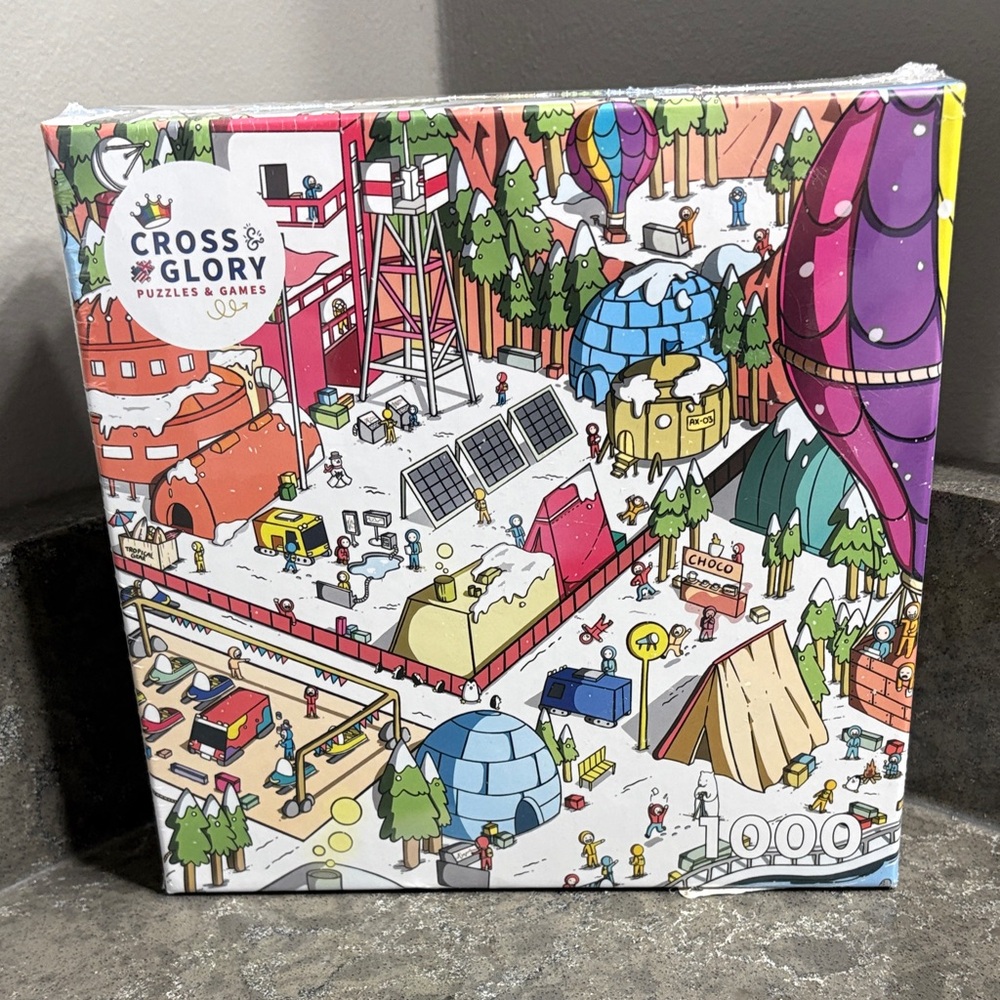 Arctic Explorer’s Snowbound Giggles  1000  Puzzle